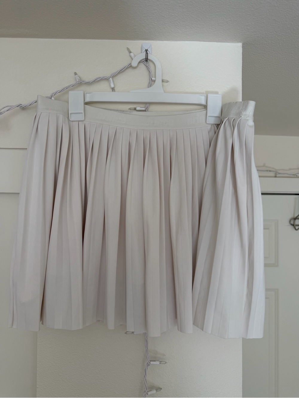 Prince Light Cream Pleated Pickleball Skort